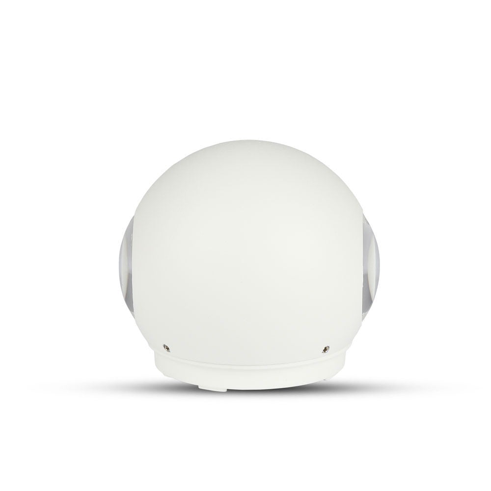 6W Lampa ścienna LED / Barwa:3000K / Obudowa: Biała