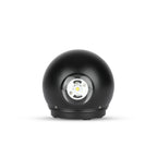 6W Lampa ścienna LED / Barwa:3000K / Obudowa: Czarna