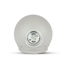6W Lampa ścienna LED / Barwa:4000K / Obudowa: Szara
