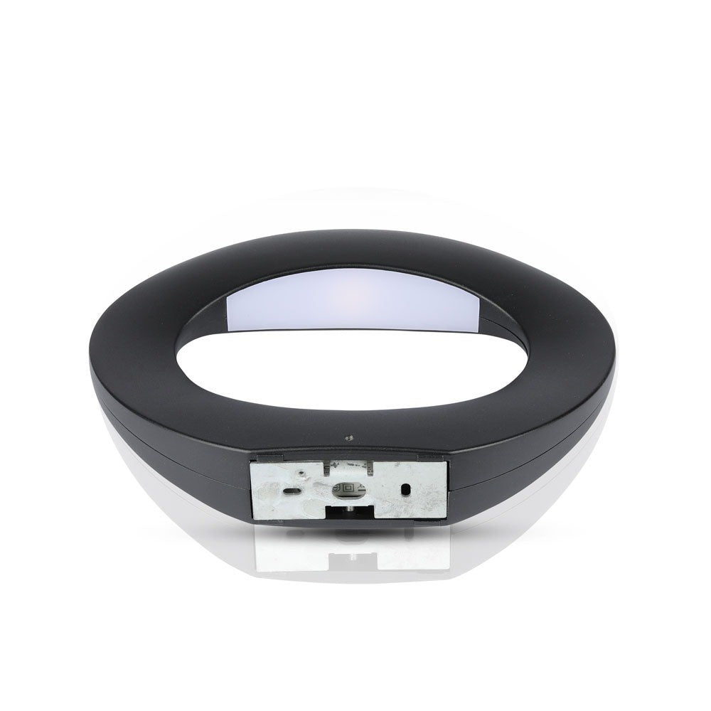 10W Lampa ścienna LED / Barwa:3000K / Obudowa: Czarna