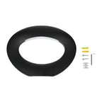 10W Lampa ścienna LED / Barwa:3000K / Obudowa: Czarna