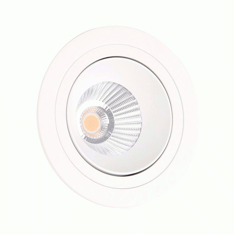 Maxlight Oprawa wpuszczana Hiden - Metal + akryl - Biały H0109