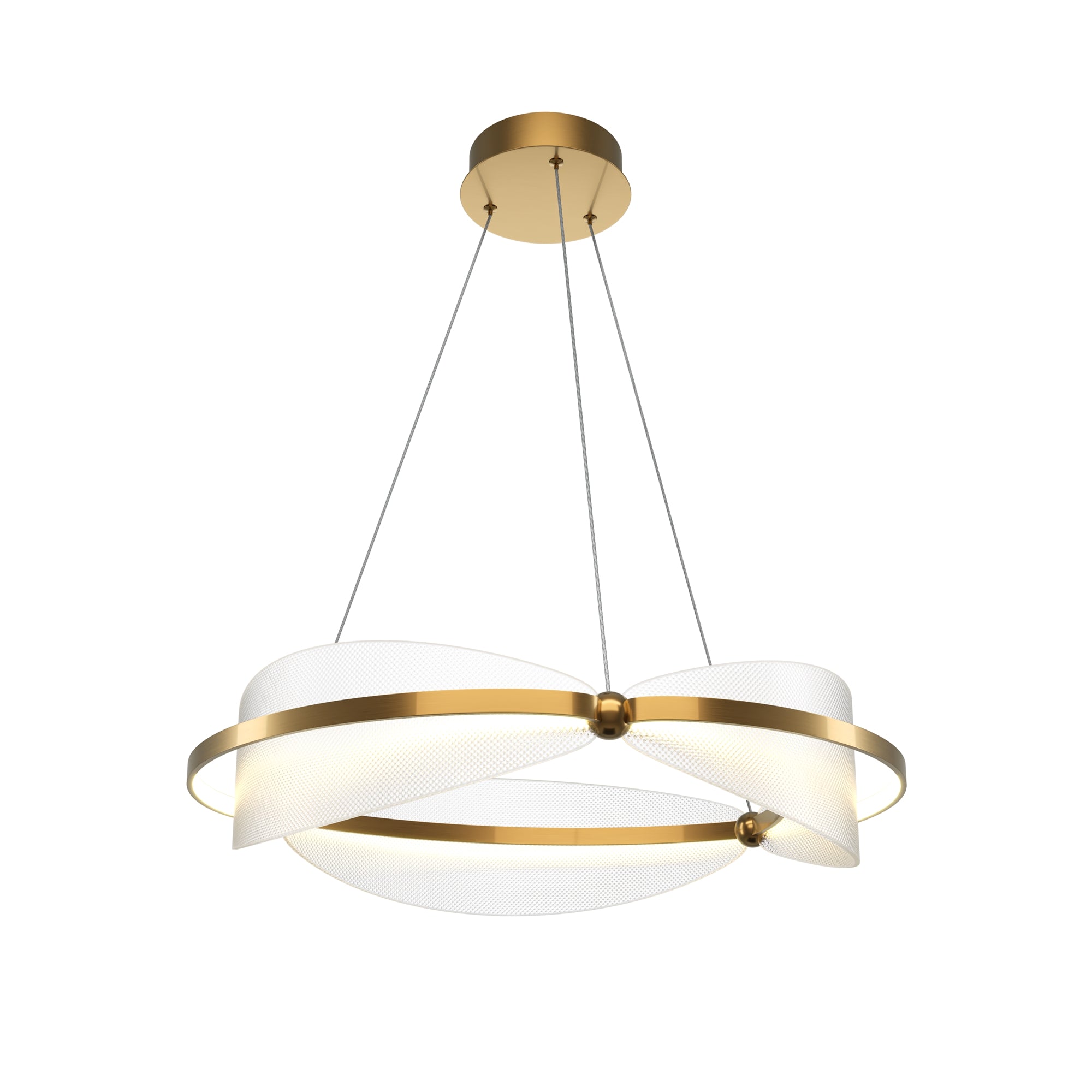 Maytoni Lampa wisząca Breeze - Aluminium - Mosiądz MOD281PL-L45BS3K