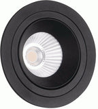 Maxlight Oprawa wpuszczana Hiden - Metal + akryl - Czarny H0110