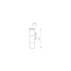 Nowodvorski Lampa ścienna natynkowa EXE 10W only LED 50/60Hz IP54 - Aluminium lakierowane - Czarny I 8330