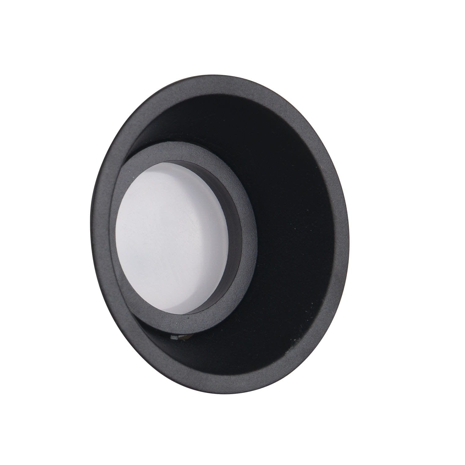 Maxlight Oprawa wpuszczana Deep - Metal - Czarny H0111