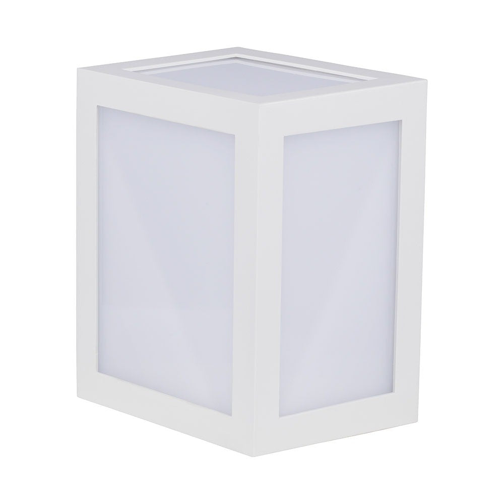 12W Lampa ścienna LED / Barwa:6400K / Obudowa: Biała
