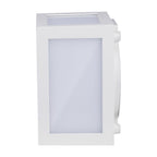 12W Lampa ścienna LED / Barwa:4000K / Obudowa: Biała
