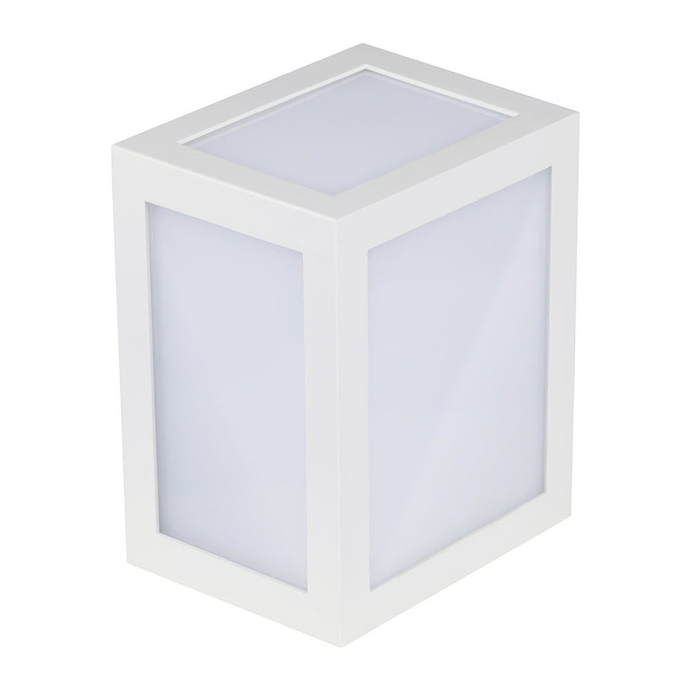 12W Lampa ścienna LED / Barwa:3000K / Obudowa: Biała