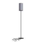 Nowodvorski Lampa podłogowa do kompletacji PETIT C - Tkanina - Szary 8335