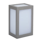 12W Lampa ścienna LED / Barwa:4000K / Obudowa: Szara