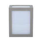 12W Lampa ścienna LED / Barwa:3000K / Obudowa: Szara