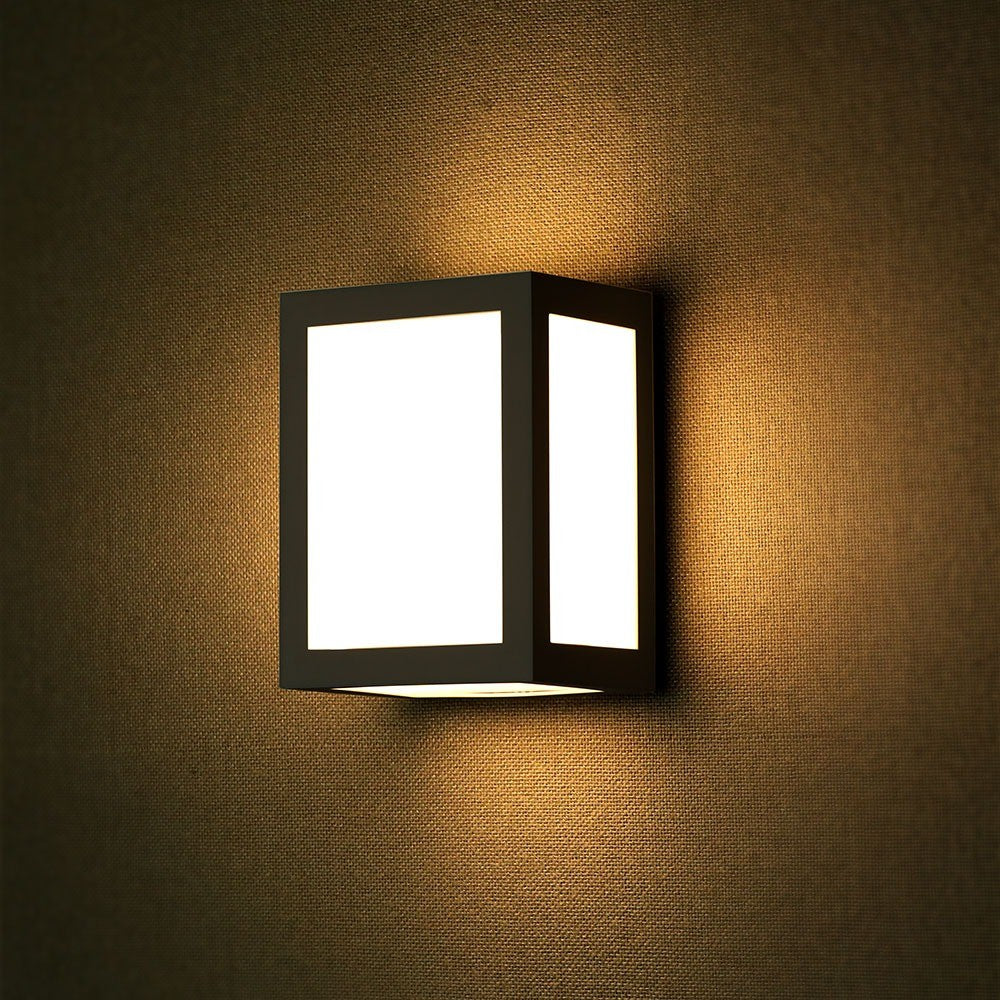 12W Lampa ścienna LED / Barwa:4000K / Obudowa: Czarna