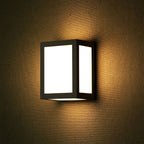 12W Lampa ścienna LED / Barwa:3000K / Obudowa: Czarna