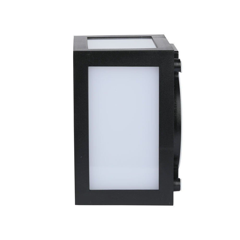 12W Lampa ścienna LED / Barwa:6400K / Obudowa: Czarna