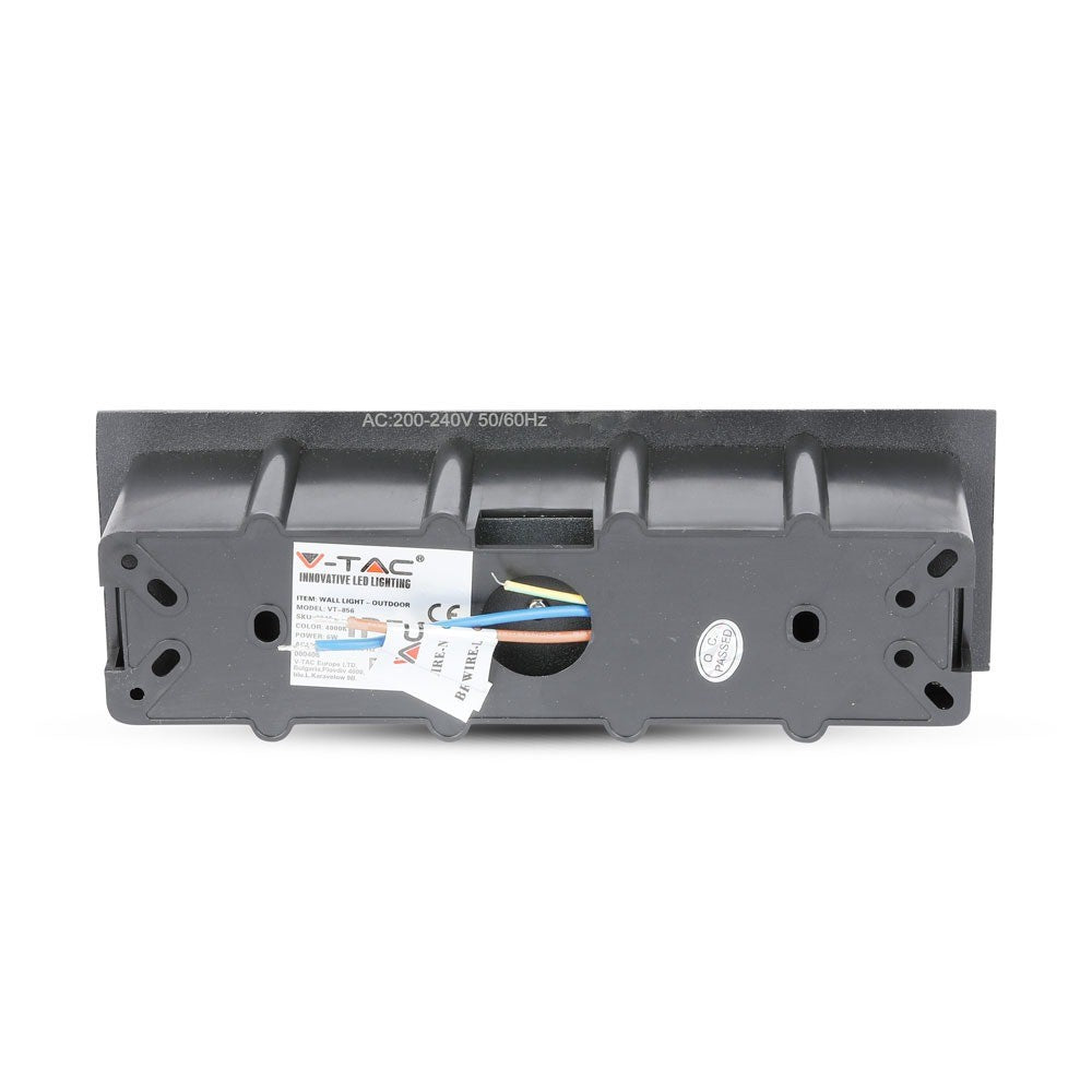 6W Oprawa Schodowa LED / Barwa:4000K / Obudowa: Szara