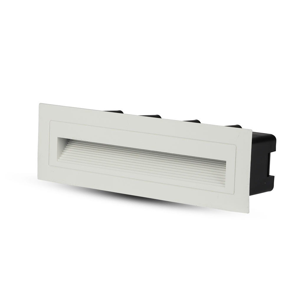 6W Oprawa Schodowa LED / Barwa:3000K / Obudowa: Biała