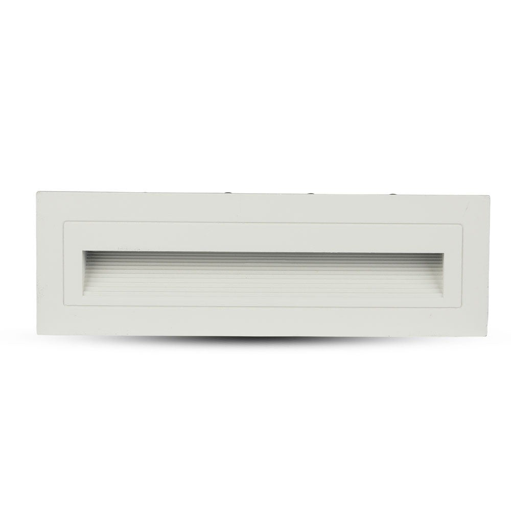6W Oprawa Schodowa LED / Barwa:3000K / Obudowa: Biała