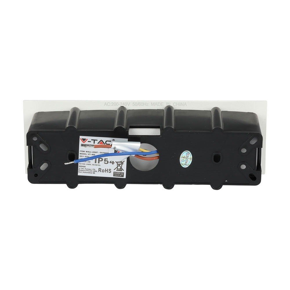6W Oprawa Schodowa LED / Barwa:3000K / Obudowa: Biała