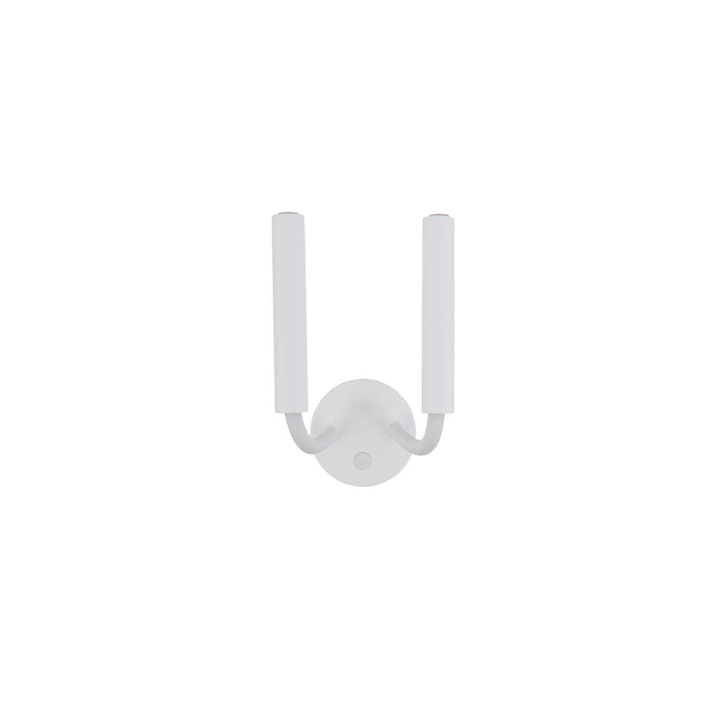 Nowodvorski Kinkiet regulowany z włącznikiem STALACTITE 2x10W only LED 50/60Hz - Stal lakierowana - Biały