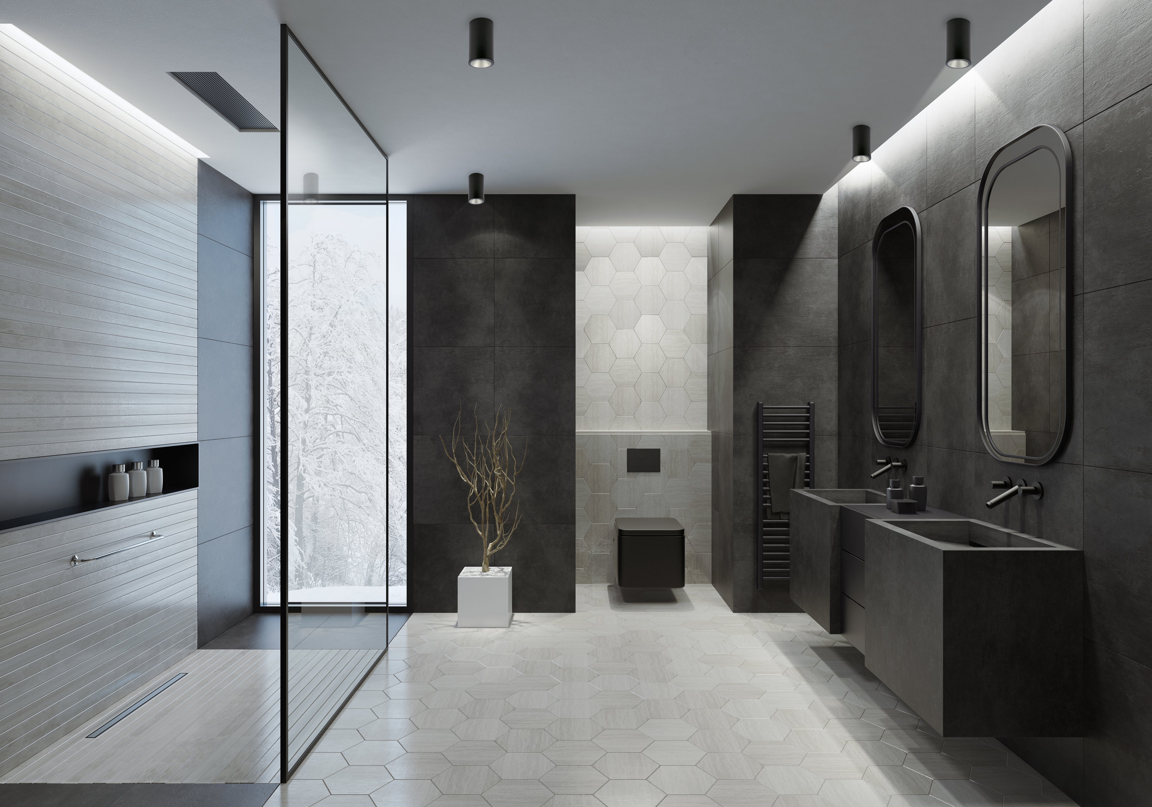 Nowodvorski Lampa downlights natynkowa ALPHA 15W only LED 50/60Hz - Aluminium lakierowane - Czarny 8363