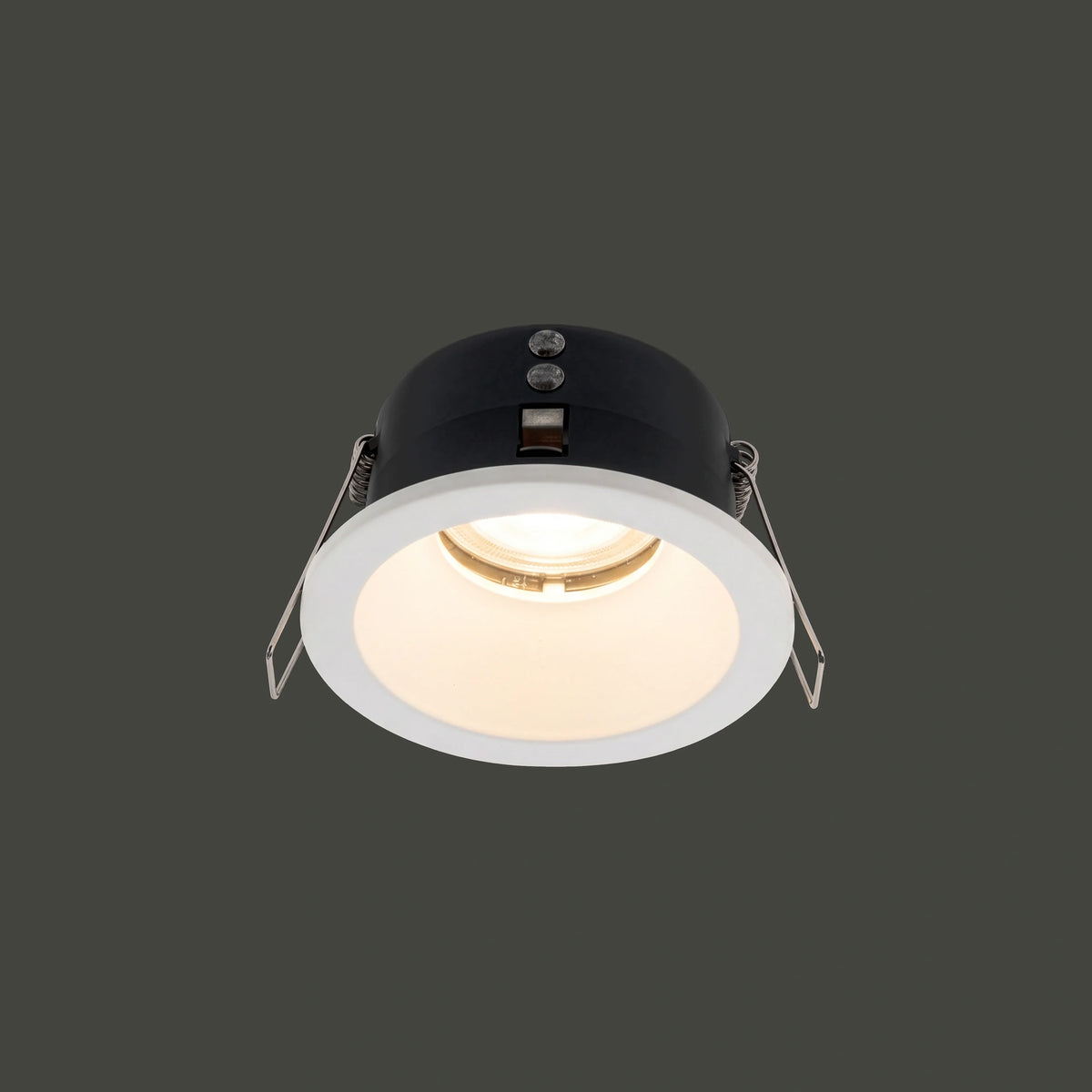 Nowodvorski Lampa downlights podtynkowa CHARLIE 15W only LED 50/60Hz - Aluminium lakierowane - Biały 8366 - lampa włączona