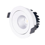 Maxlight Oprawa wpuszczana H0094 Cyklop 4000K - Metal + akryl - Biały H0094 4000K