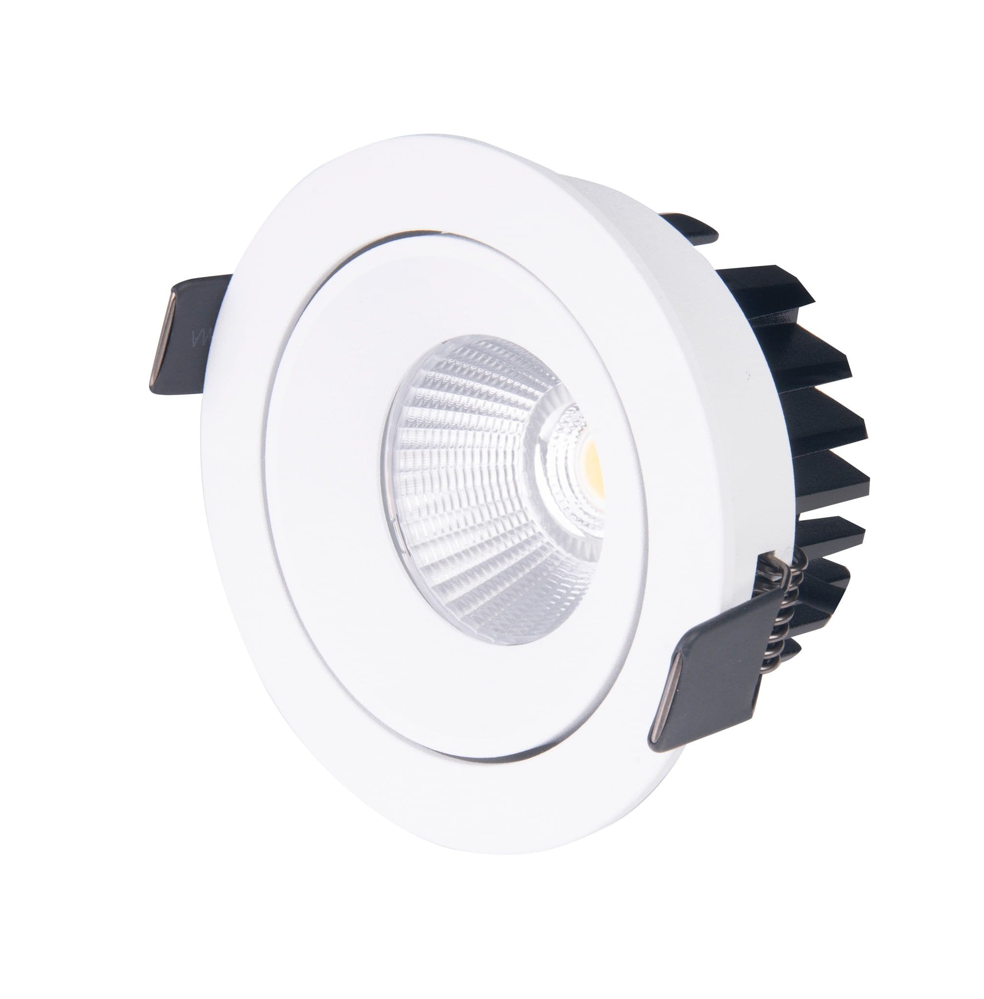 Maxlight Oprawa wpuszczana Cyklop 3000K - Metal + akryl - Biały H0094