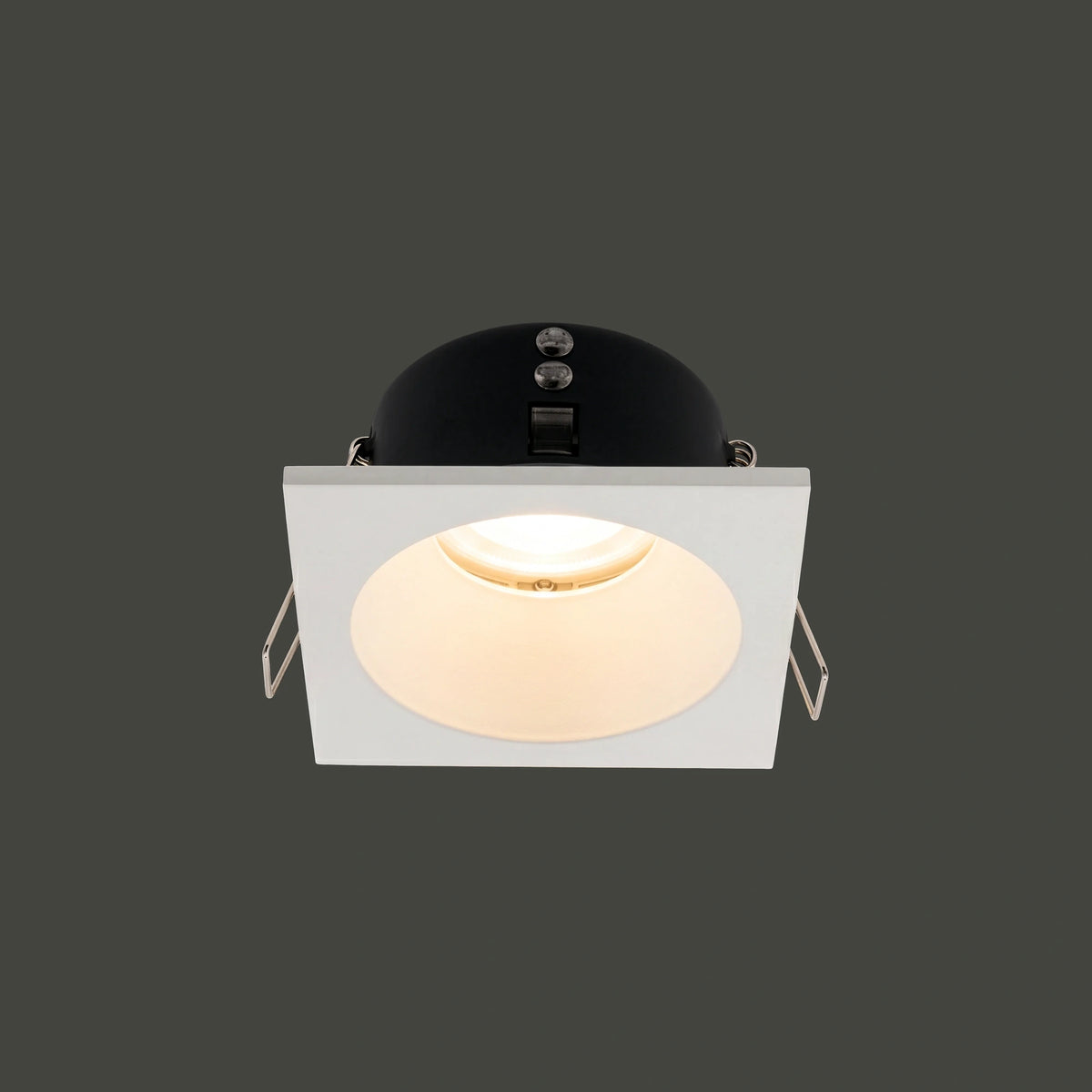 Nowodvorski Lampa downlights podtynkowa DELTA 15W only LED 50/60Hz - Aluminium lakierowane - Biały 8368 - lampa włączona