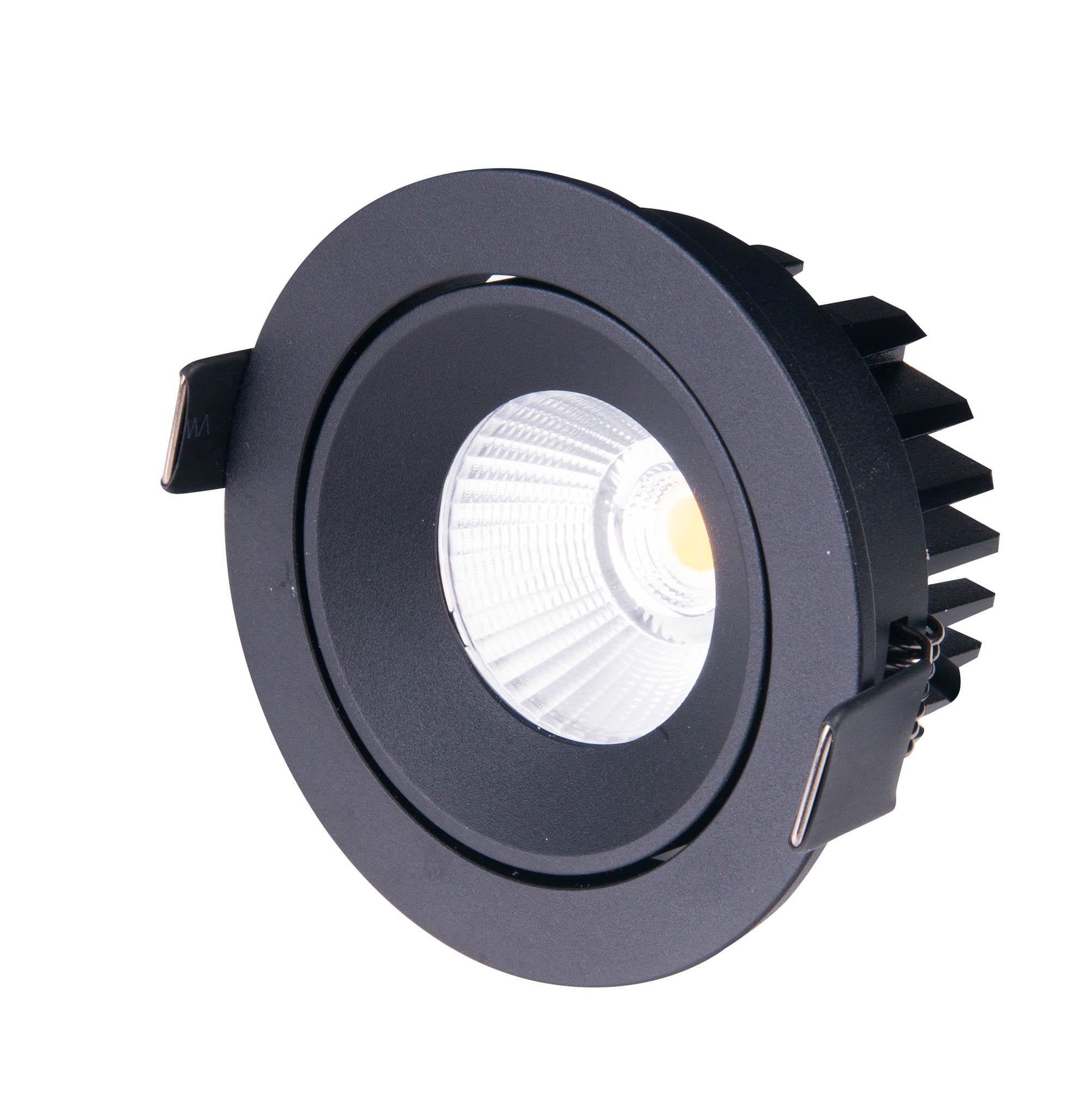 Maxlight Oprawa wpuszczana H0095 Cyklop 4000K - Metal + akryl - Czarny H0095 4000K