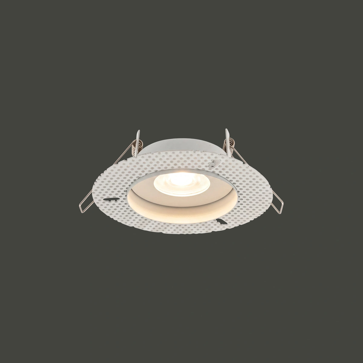 Nowodvorski Lampa downlights podtynkowa ECHO 15W only LED 50/60Hz - Aluminium lakierowane - Biały 8371 - lampa włączona