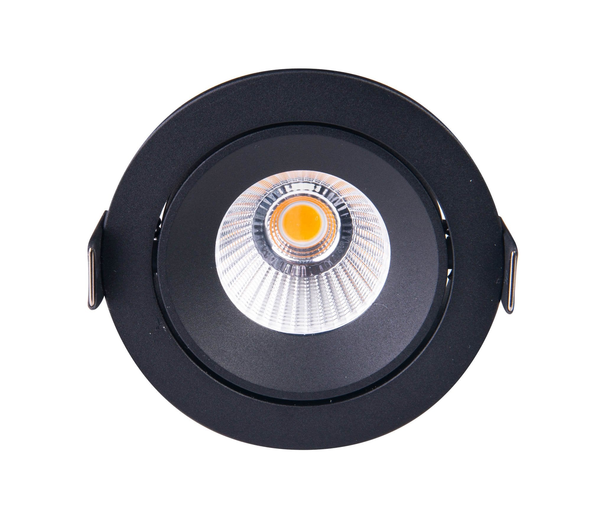 Maxlight Oprawa wpuszczana Cyklop 3000K - Metal + akryl - Czarny H0095