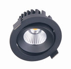 Maxlight Oprawa wpuszczana H0095 Cyklop 4000K - Metal + akryl - Czarny H0095 4000K