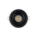 Nowodvorski Lampa downlights podtynkowa FOXTROT 15W only LED 50/60Hz - Aluminium lakierowane - Czarny