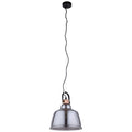 Nowodvorski Lampa wisząca AMALFI L 25W only LED 50/60Hz - Szkło metalizowane - Srebrny 8380