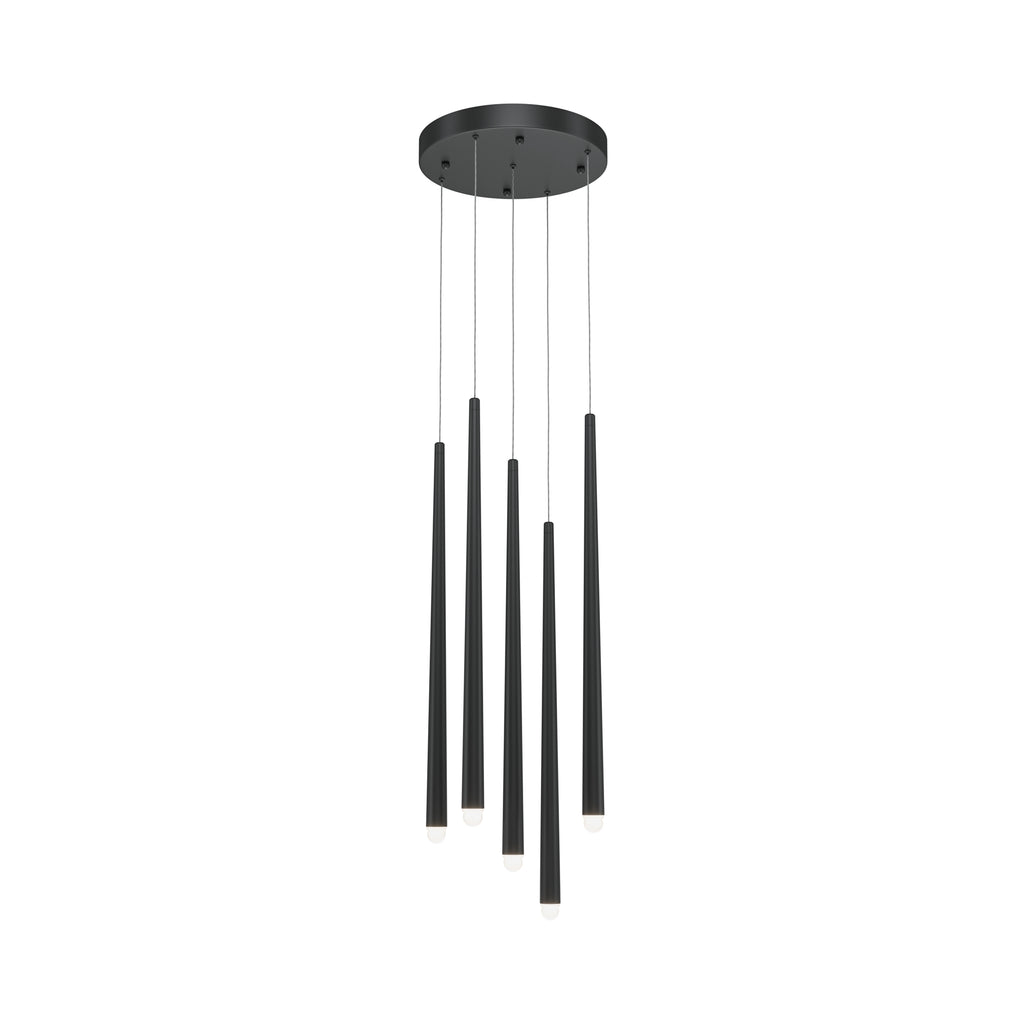 Maytoni Lampa wisząca Cascade - Aluminium - Czarny MOD132PL-L30BK