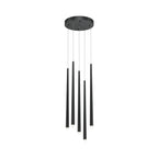 Maytoni Lampa wisząca Cascade - Aluminium - Czarny MOD132PL-L30BK