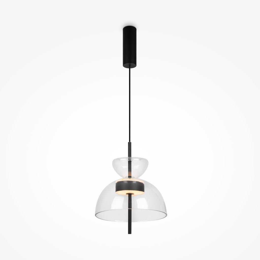 Maytoni Lampa wisząca Bangkok - Metal - Czarny MOD185PL-L6B3K2