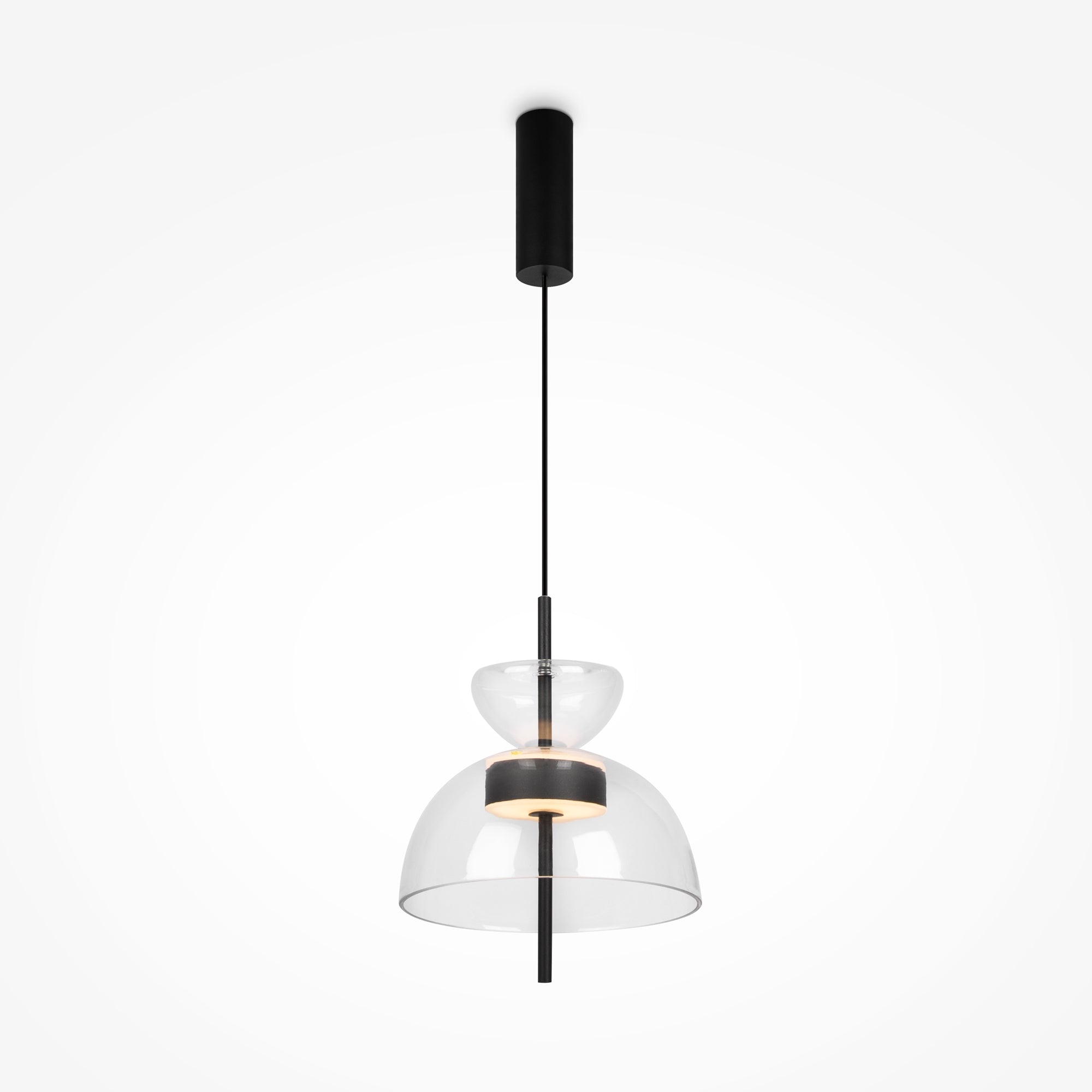 Maytoni Lampa wisząca Bangkok - Metal - Czarny MOD185PL-L6B3K2