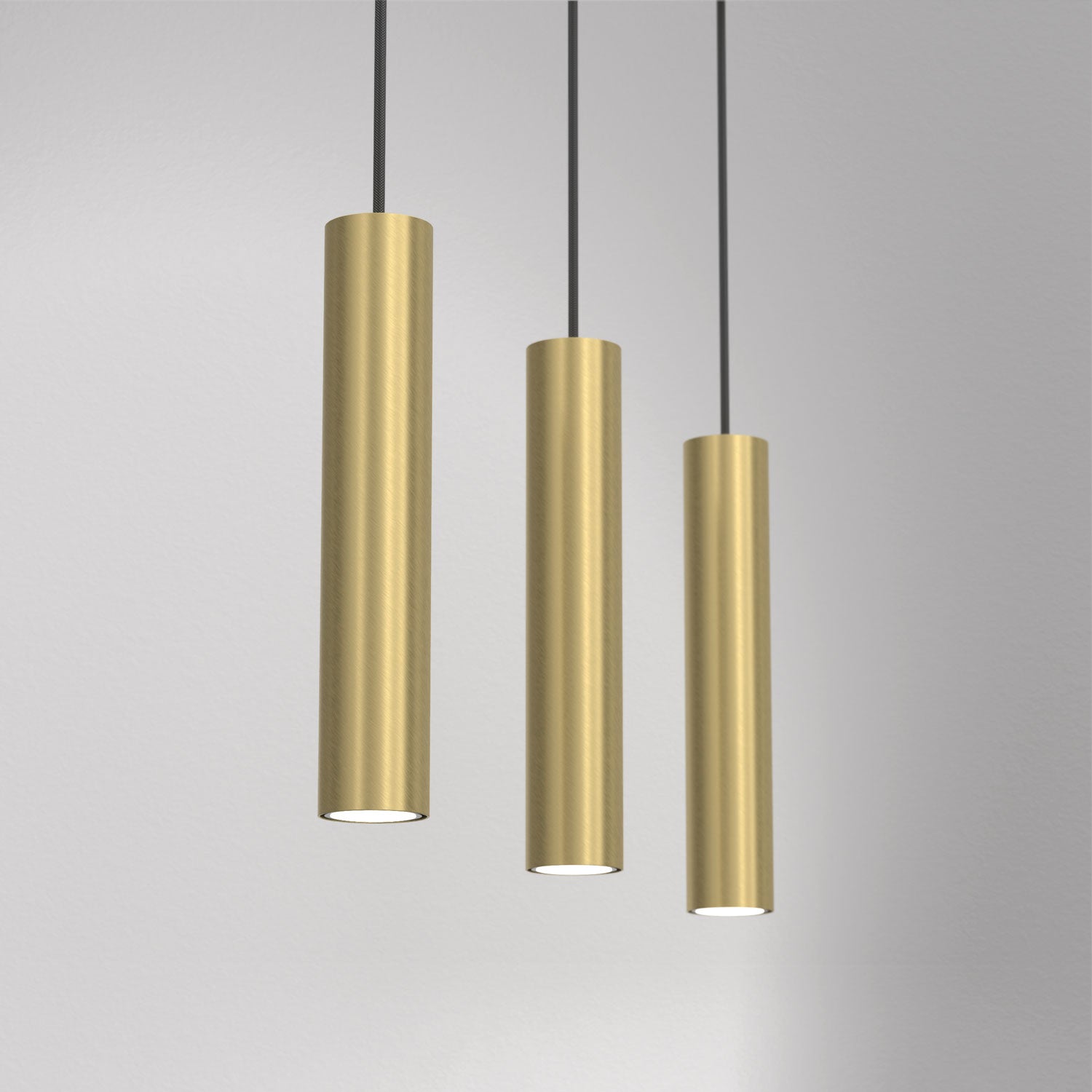 żyrandol line bar 600 Raito brushed brass 3xGU10