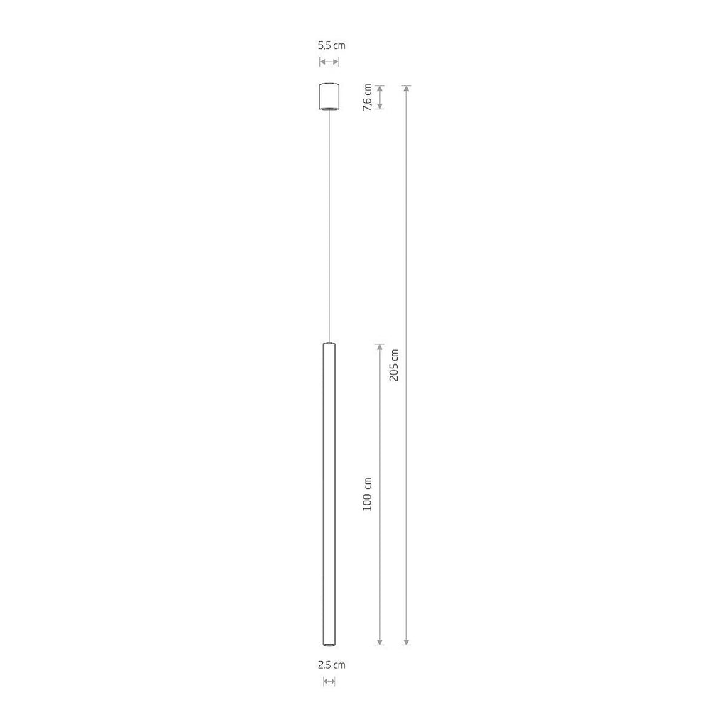 Nowodvorski Lampa wisząca LASER 1000 10W only LED 50/60Hz - Stal lakierowana - Biały 8435