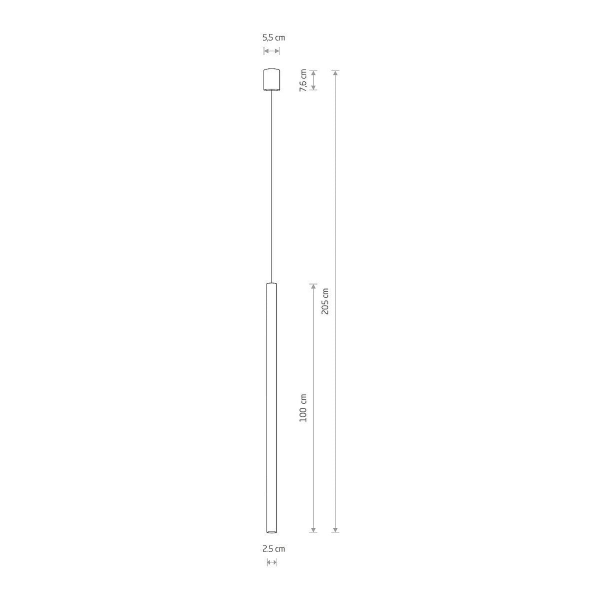 Nowodvorski Lampa wisząca LASER 1000 10W only LED 50/60Hz - Stal lakierowana - Czarny II 8436