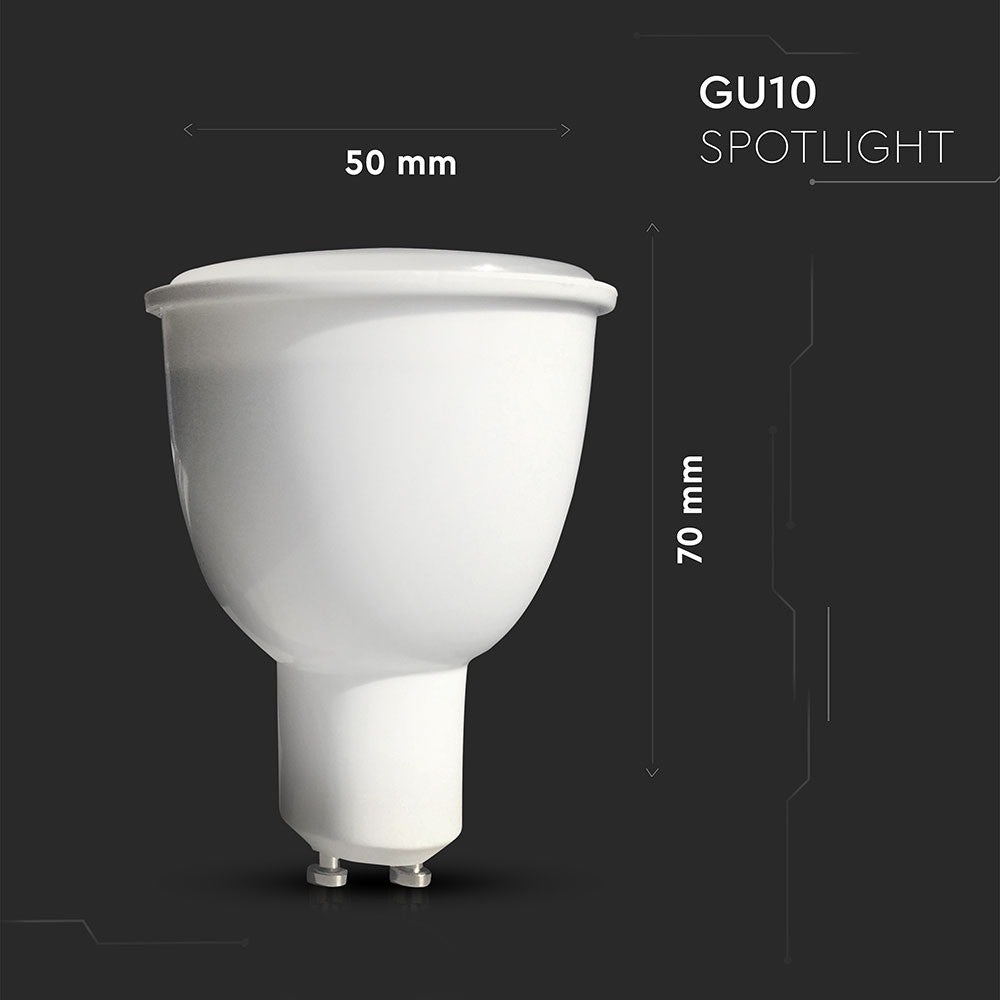 4.5W GU10 Żarówka LED Kompatybilna z Amazon Alexa i Google Home / Barwa: RGB+WW-CW / Trzonek:GU10