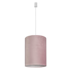 Nowodvorski Lampa wisząca BARREL L 25W only LED 50/60Hz - Aksamit - Różowy