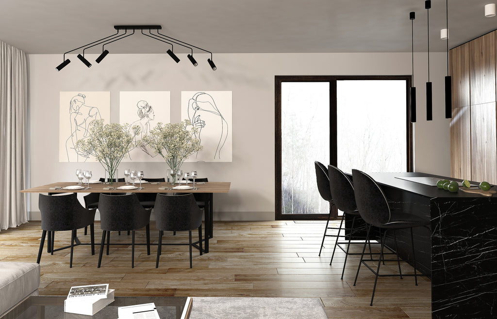 Nowodvorski Klosz / Oprawa CAMELEON EYE L - Stal lakierowana - Czarny