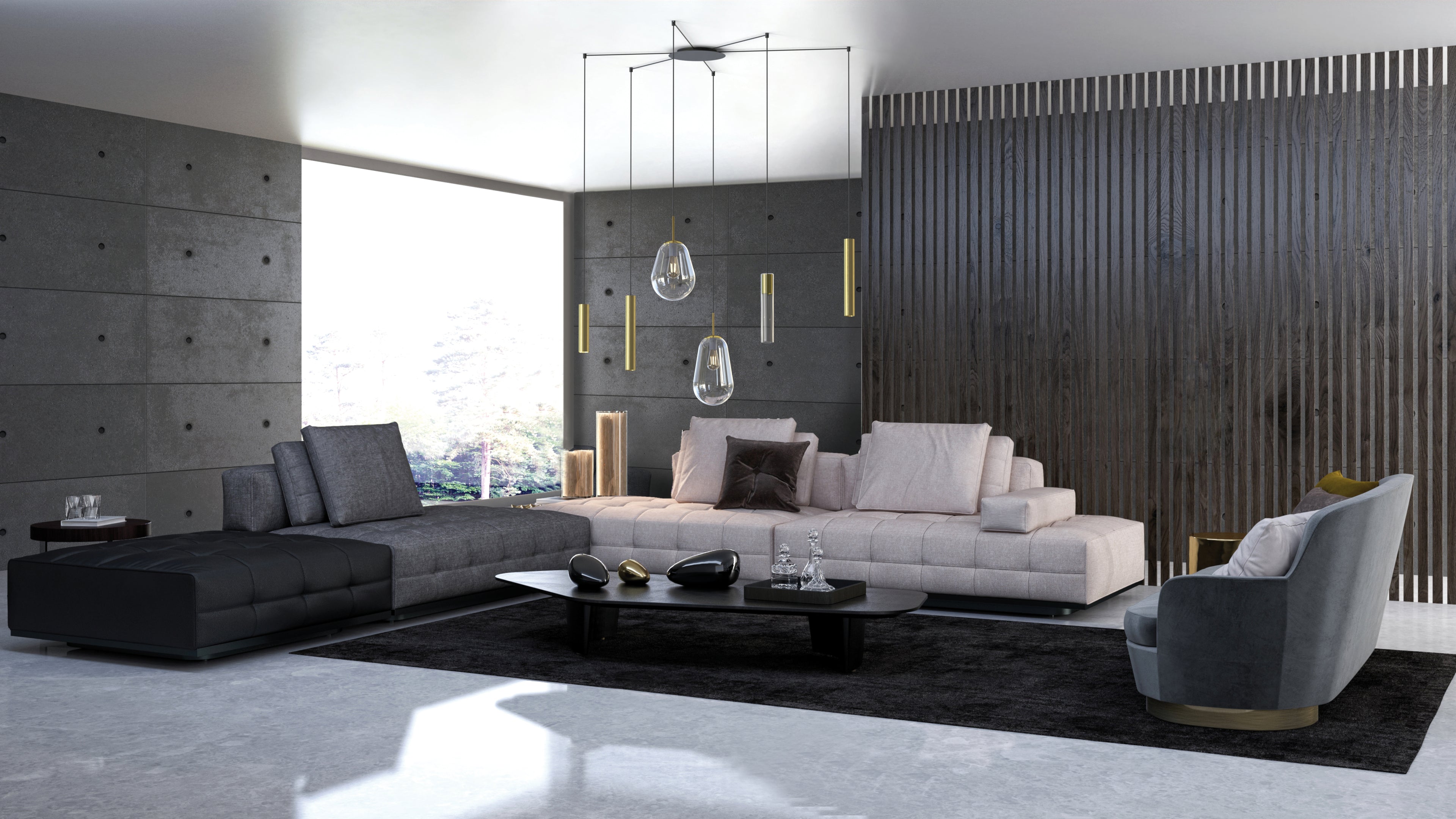 Nowodvorski Klosz / Oprawa CAMELEON EYE L - Lity mosiądz - Miedziany