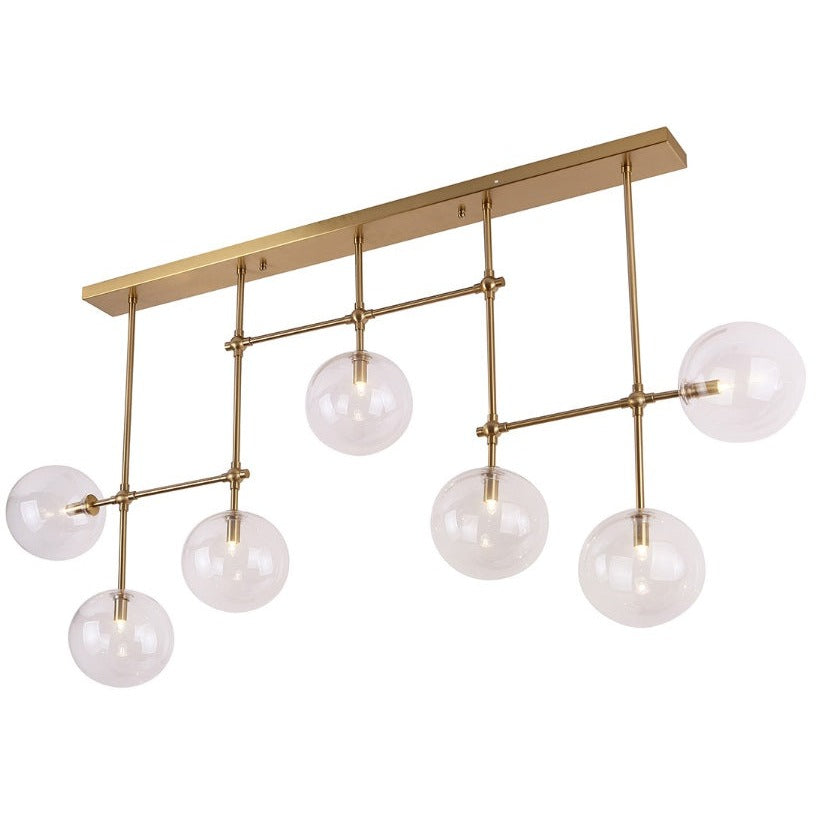 Maxlight Lampa wisząca Lollipop - Metal + szkło - Mosiądz P0295