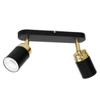 spot Reno black/gold 2xGU10