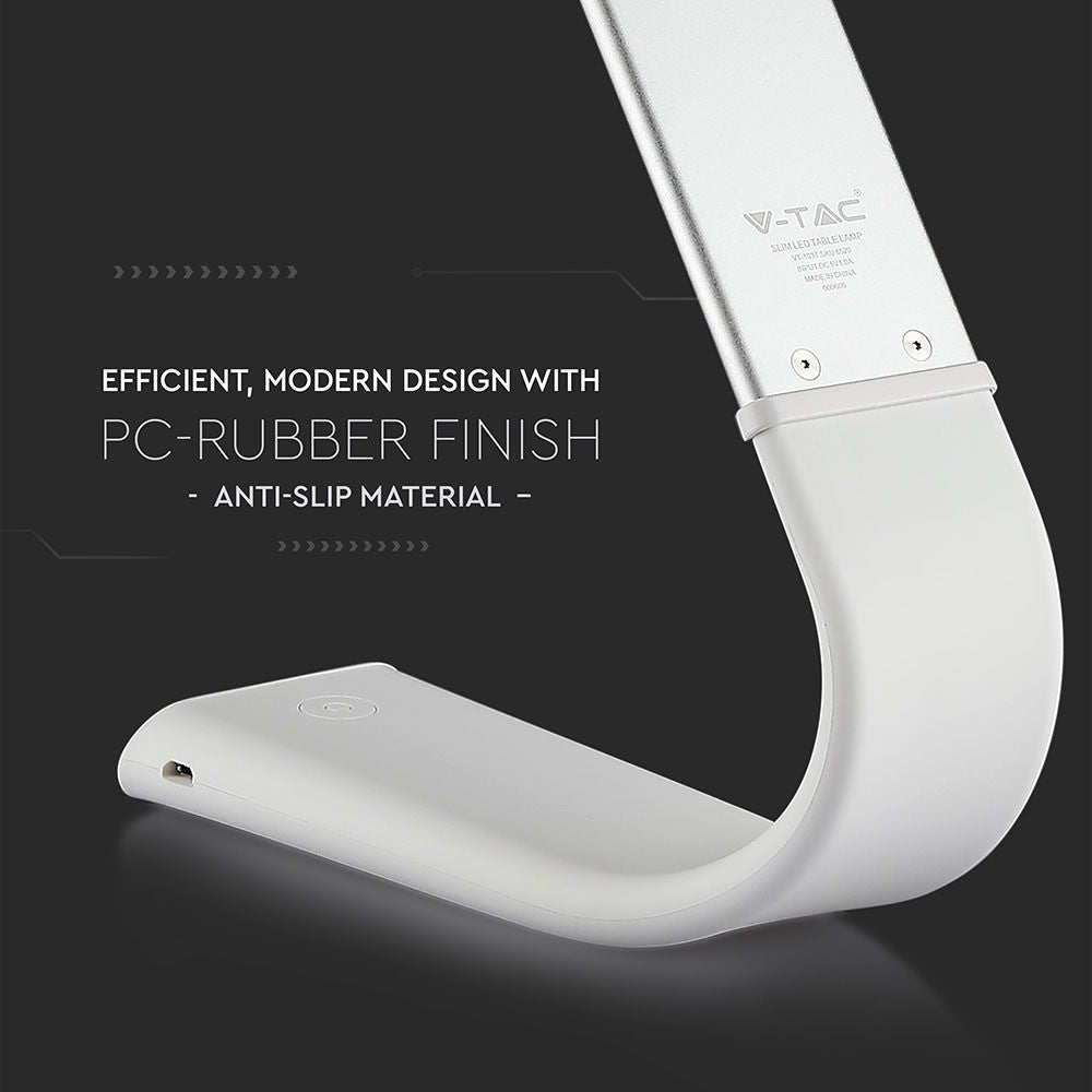 6.5W Lampka biurkowa elastyczna LED FLEXIBLE / Barwa:3w1 / Obudowa: Biała
