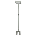 80W Lampa podłogowa LED/ Ściemnianie dotykiem / Barwa:4000K / Obudowa: Srebrna